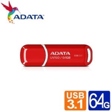 威剛 UV150/64G USB3.2行動碟(紅色)